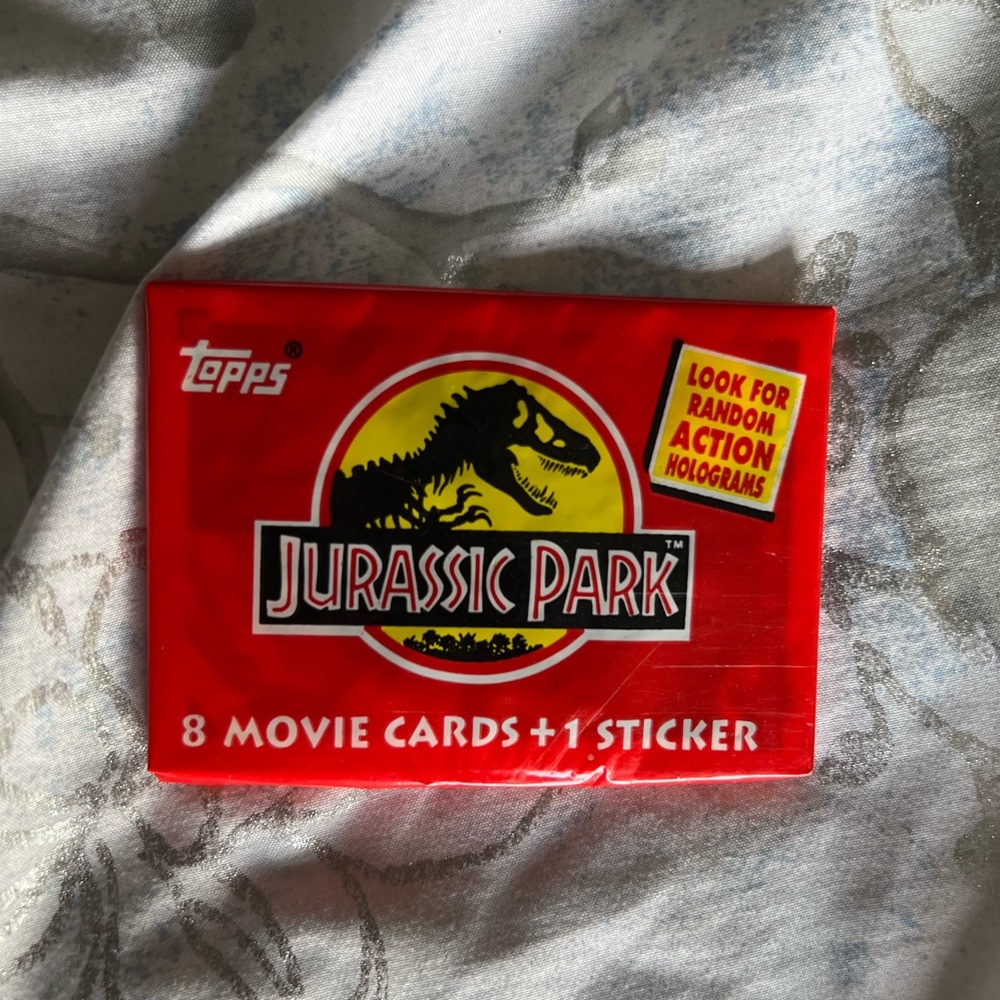 1992 Jurassic Park Movie Cards